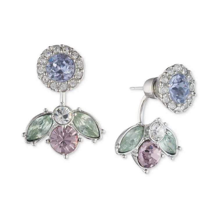 商品Givenchy|Silver-Tone Crystal Jacket Earrings,价格¥178,第1张图片
