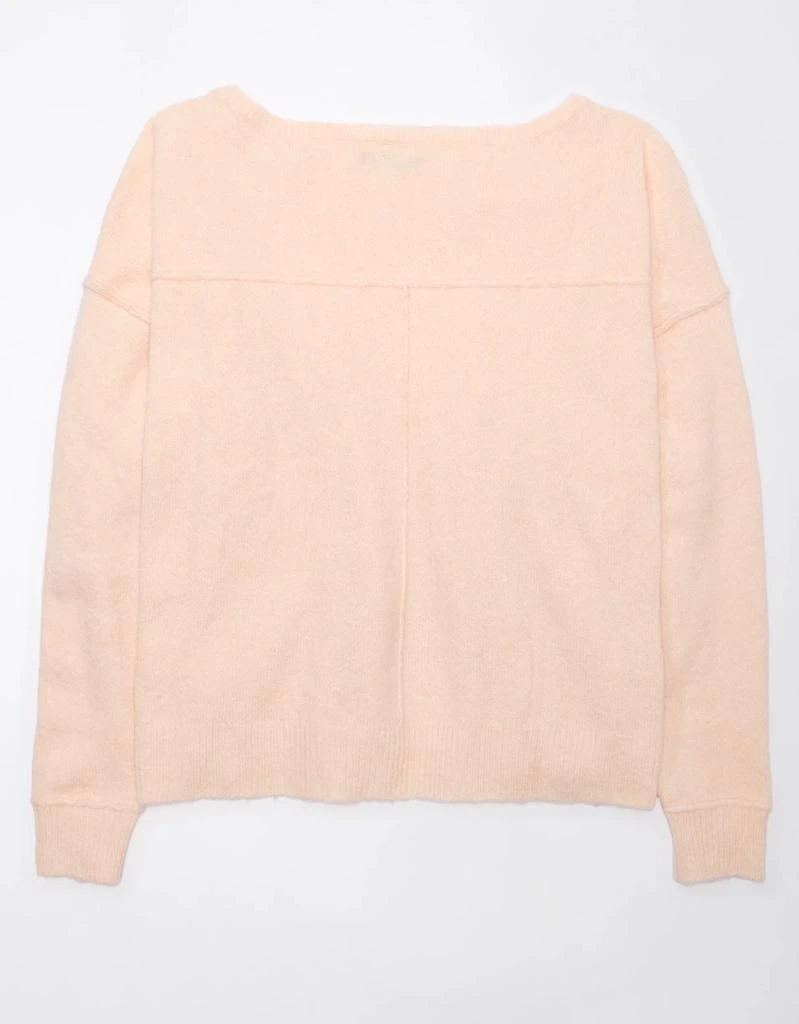 商品AE|AE Whoa So Soft Ballet-Neck Sweater,价格¥337,第4张图片详细描述