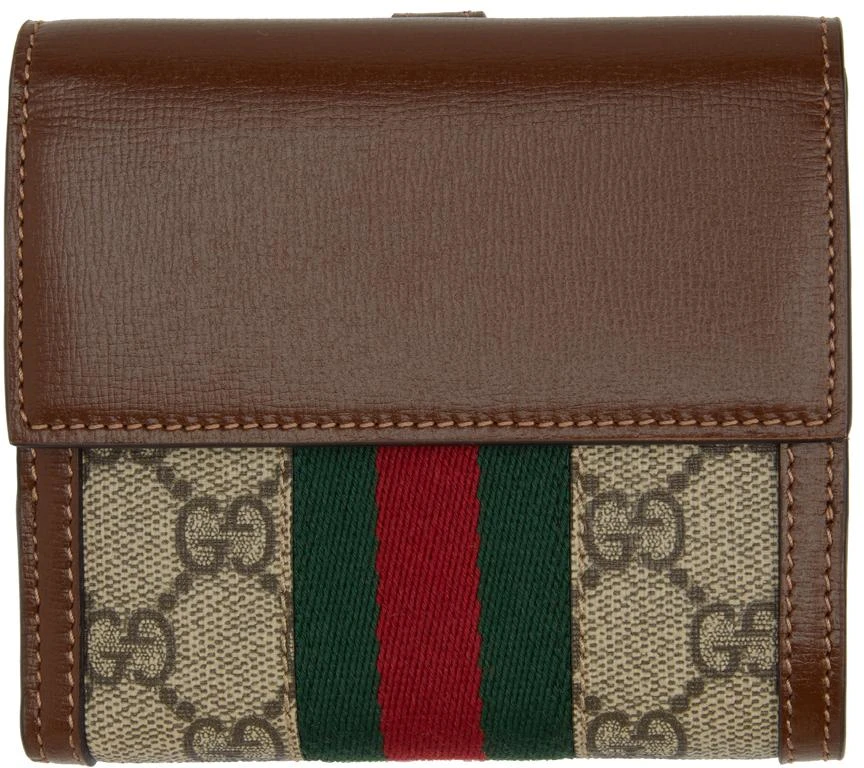 商品Gucci|驼色 Jackie 1961 钱包,价格¥6880,第2张图片详细描述