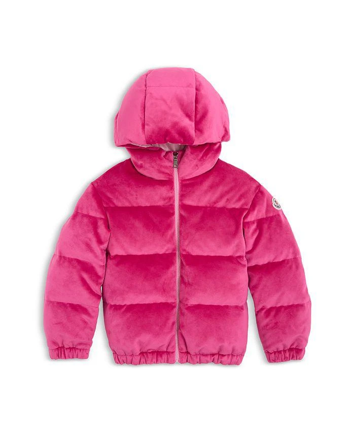 商品Moncler|Girls' Daos Hooded Chenille Down Jacket - Big Kid,价格¥3718,第1张图片