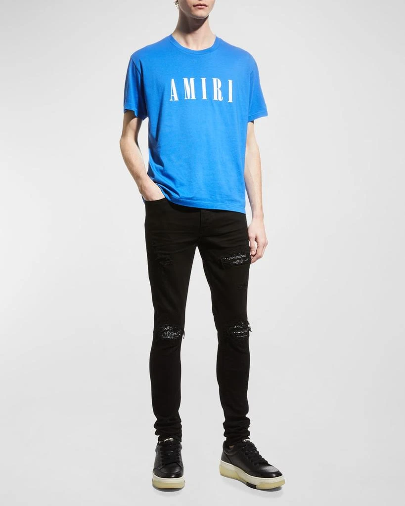 商品AMIRI|Men's MX1 Bandana Repair Skinny Jeans,价格¥8465,第2张图片详细描述