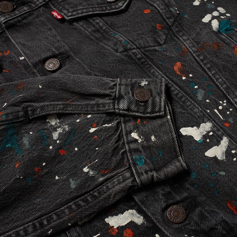 商品Levi's|END. x Levi's 'Painted' Selvedge Trucker Jacket,价格¥1073,第6张图片详细描述