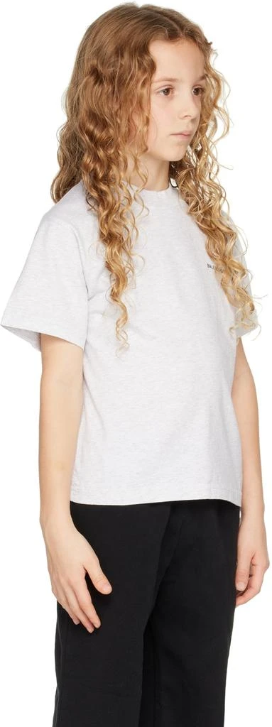 商品Balenciaga|Kids Grey Logo T-Shirt,价格¥1547,第2张图片详细描述