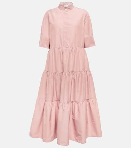 商品RED Valentino|分层式棉质混纺中长连衣裙,价格¥5333,第1张图片