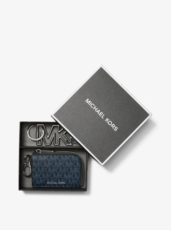 商品Michael Kors|Logo Wallet and Keychain Gift Set,价格¥293,第4张图片详细描述