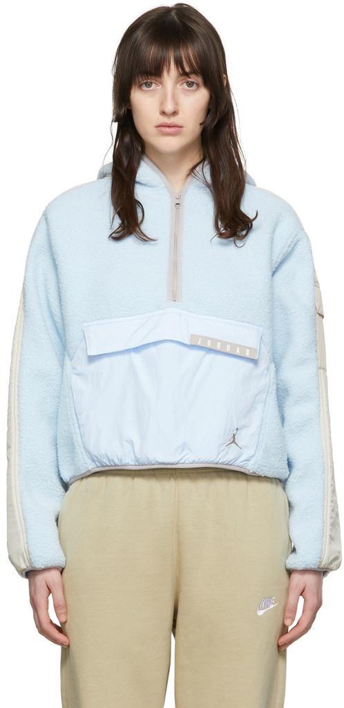 Blue Polyester Hoodie商品第1张图片规格展示