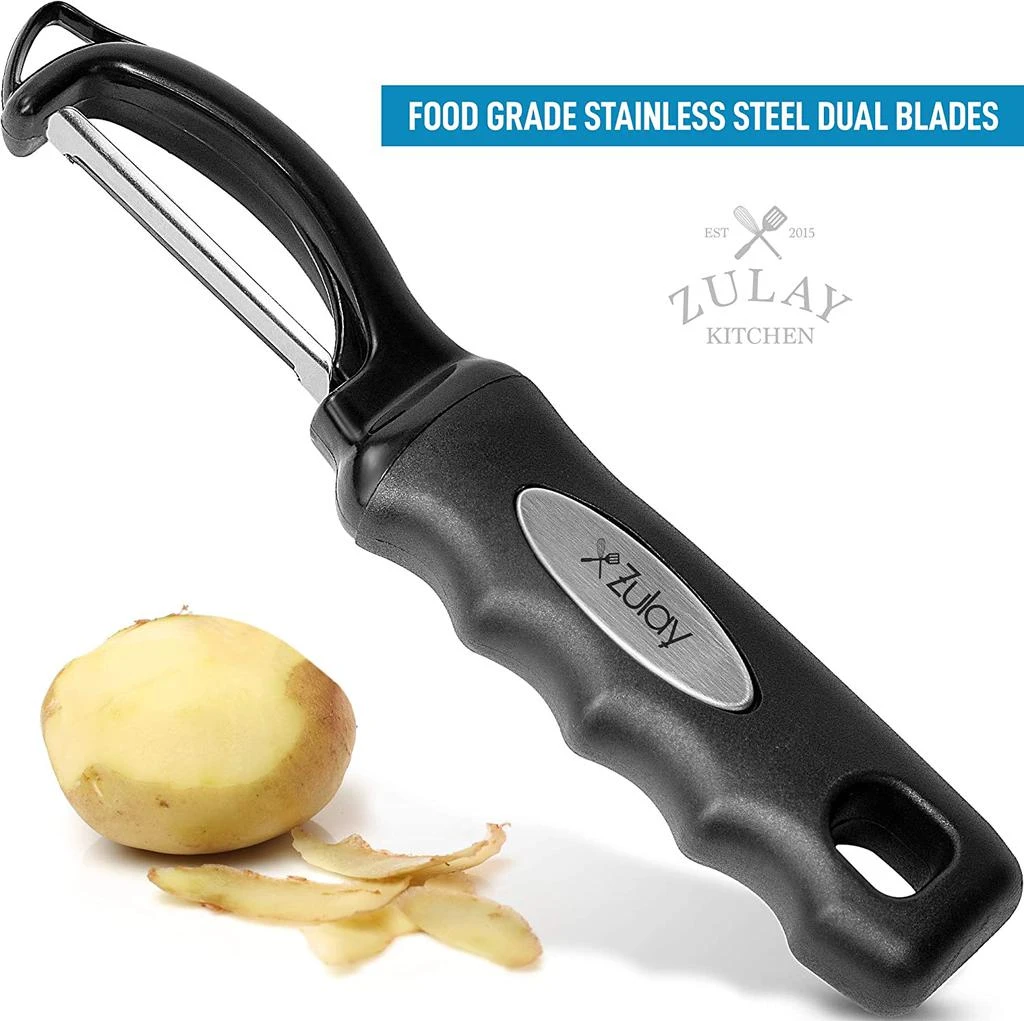 商品Zulay Kitchen|Premium Swivel Vegetable Peeler,价格¥135,第2张图片详细描述