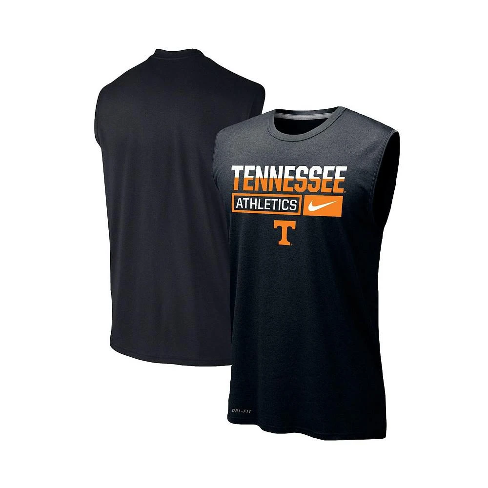 商品NIKE|Men's Black Tennessee Volunteers Wordmark Drop Legend Performance Tank Top,价格¥260,第1张图片