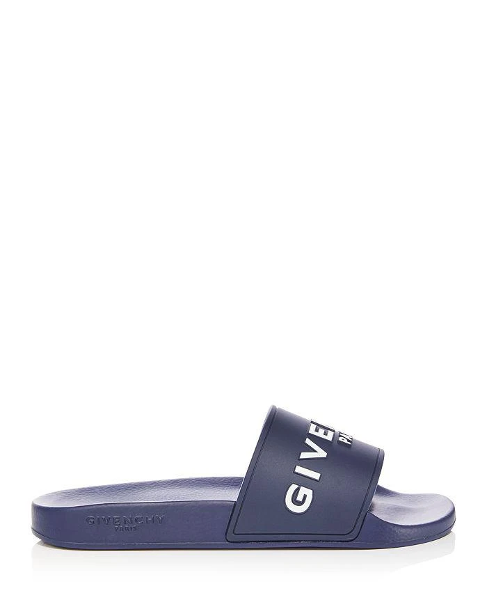 商品Givenchy|Men's Paris Logo Slide Sandals,价格¥1330,第4张图片详细描述
