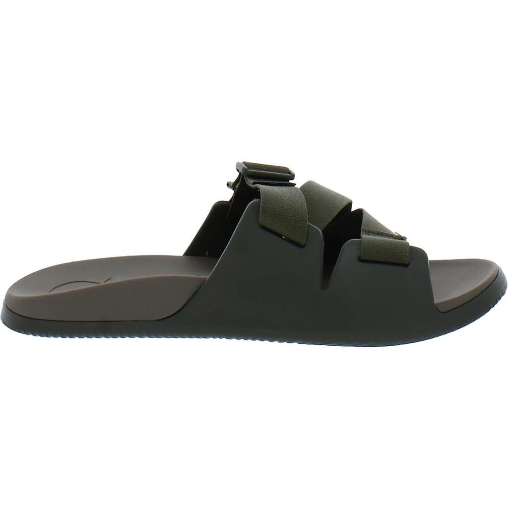 商品Chaco|Chillos Mens Criss-Cross Open Toe Slide Sandals,价格¥270,第3张图片详细描述