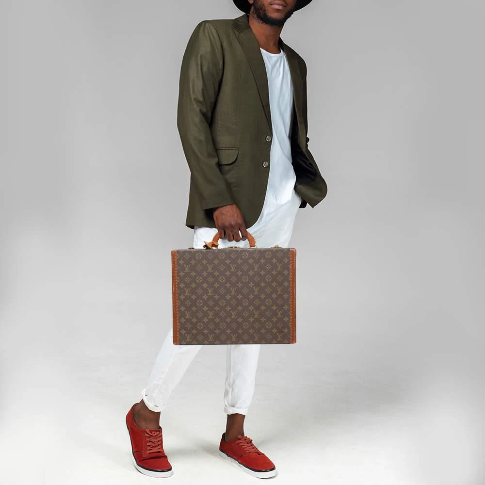 商品[二手商品] Louis Vuitton|Louis Vuitton Monogram Canvas President Trunk Case,价格¥21038,第2张图片详细描述