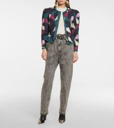 商品Isabel Marant|Hafileal printed cotton jacket,价格¥2884,第2张图片详细描述