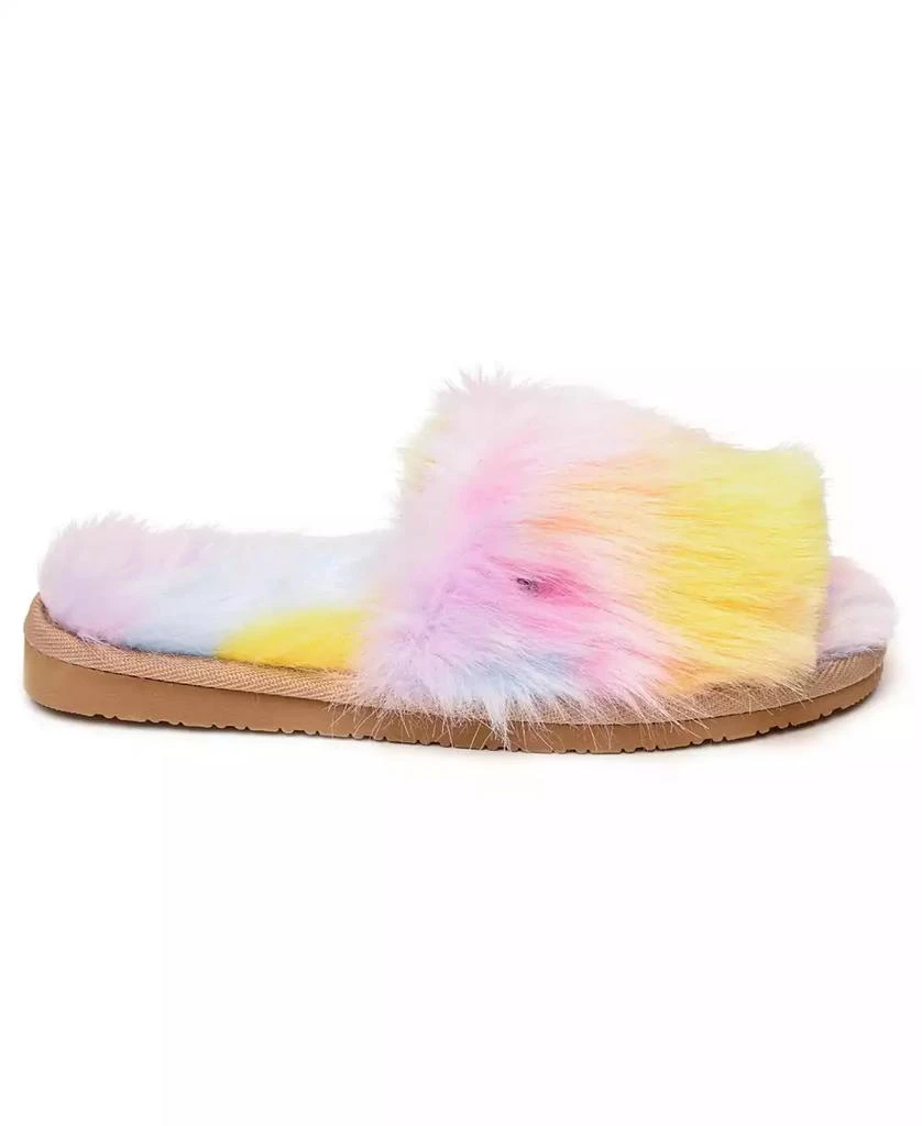 商品Minnetonka|Little Girls Lyla Faux Fur Slide Slippers,价格¥299,第2张图片详细描述