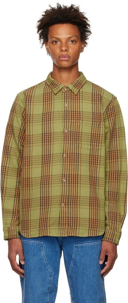 商品STUSSY|Green Laguna Shirt,价格¥550,第1张图片