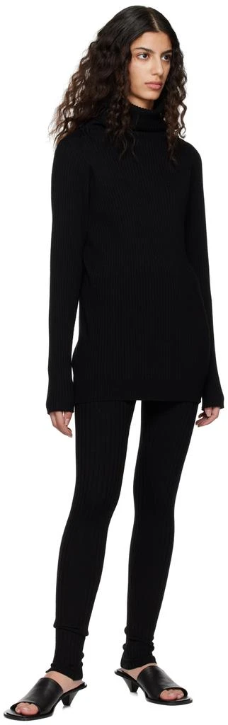 商品Totême|Black High-Rise Leggings,价格¥980,第4张图片详细描述