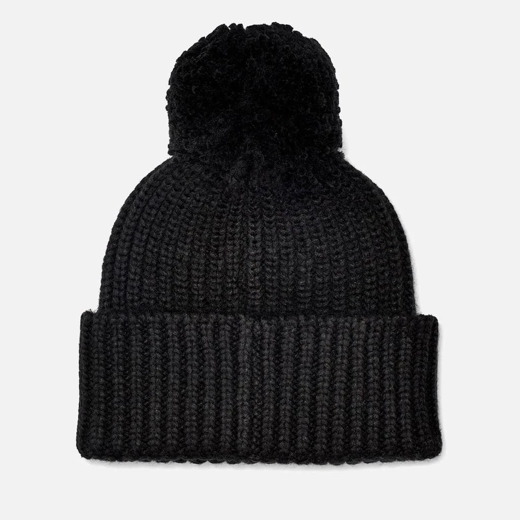 商品UGG|UGG Women's Airy Knit Bobble Hat - Black,价格¥523,第2张图片详细描述