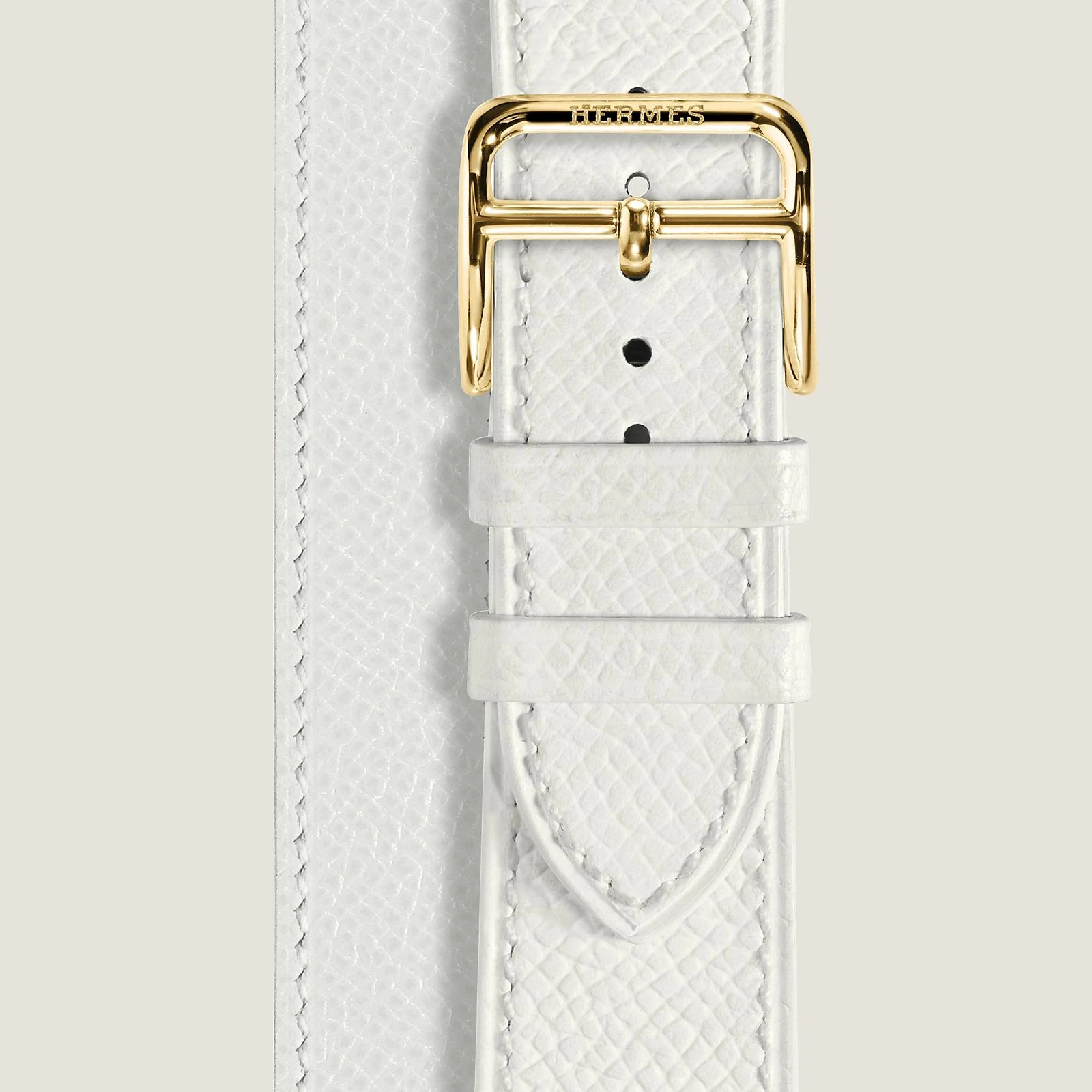 【预售】 爱马仕 24秋冬 女士 手表带 Bracelet pour Heure H Moyen modèle 30 mm, double tour WKB0086WK01212 商品