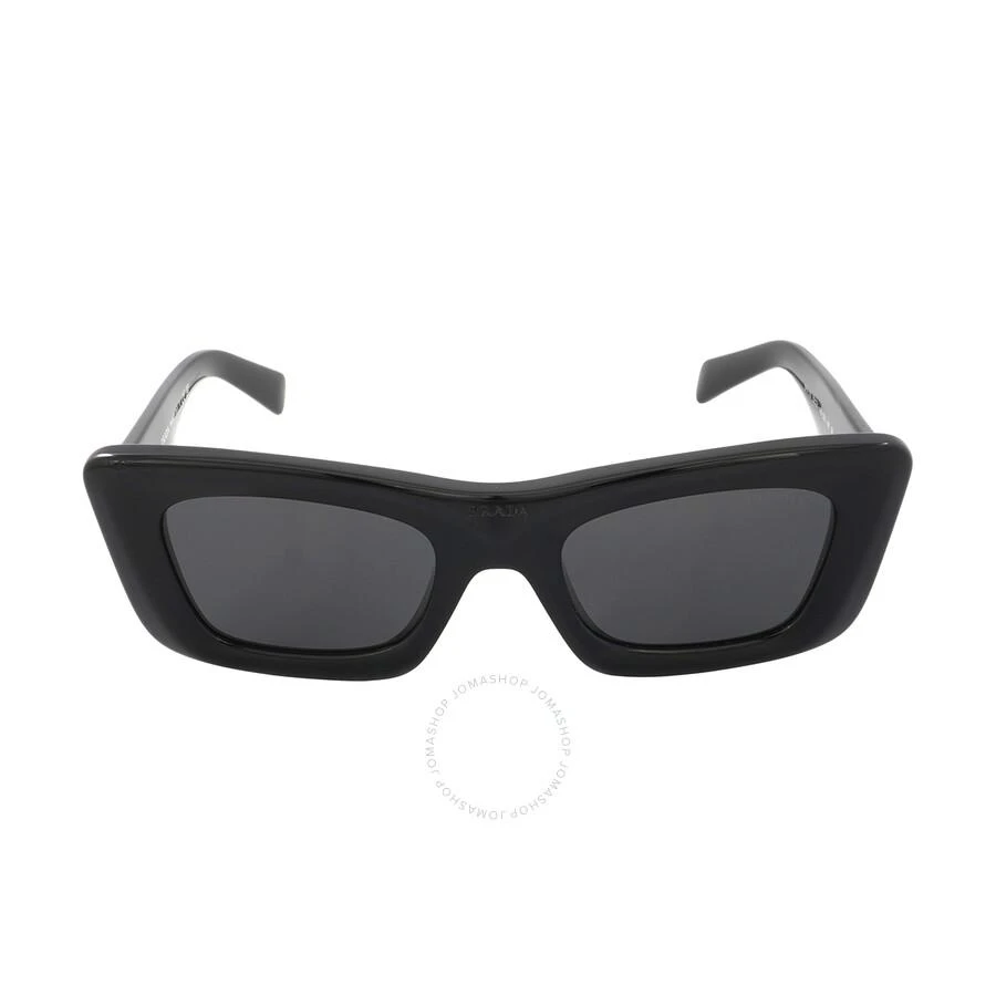 商品Prada|Dark Grey Cat Eye Ladies Sunglasses PR 13ZS 1AB5S0 50,价格¥2232,第1张图片