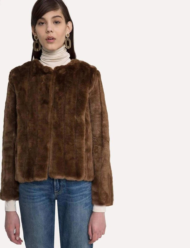 商品Pixie Market|Lined Mink Faux Fur Jacket,价格¥1345,第4张图片详细描述