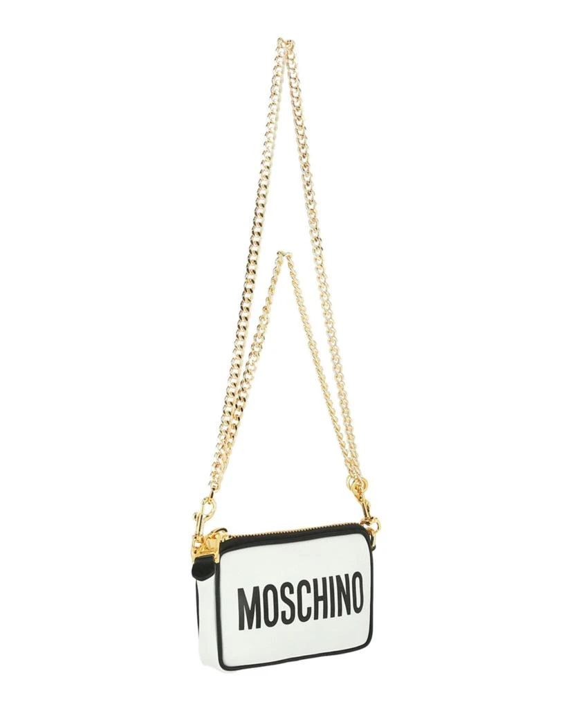 商品Moschino|Logo Leather Crossbody,价格¥2653,第3张图片详细描述