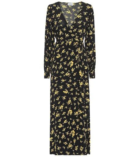 商品Ganni|Floral crêpe maxi dress,价格¥889,第1张图片