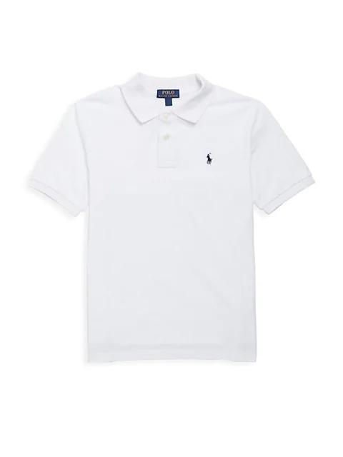 商品Ralph Lauren|Little Boy's & Boy's Classic Mesh Knit Polo,价格¥331-¥364,第1张图片