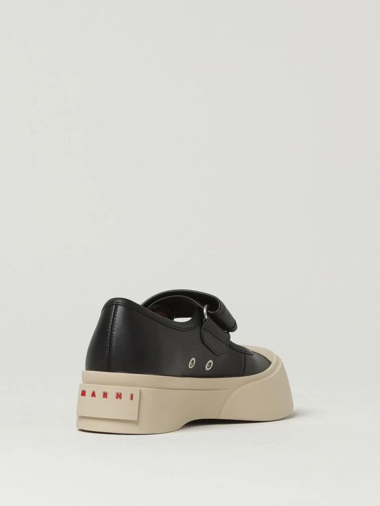 商品Marni|Marni Pablo Mary Jane in leather with logo,价格¥4177,第3张图片详细描述