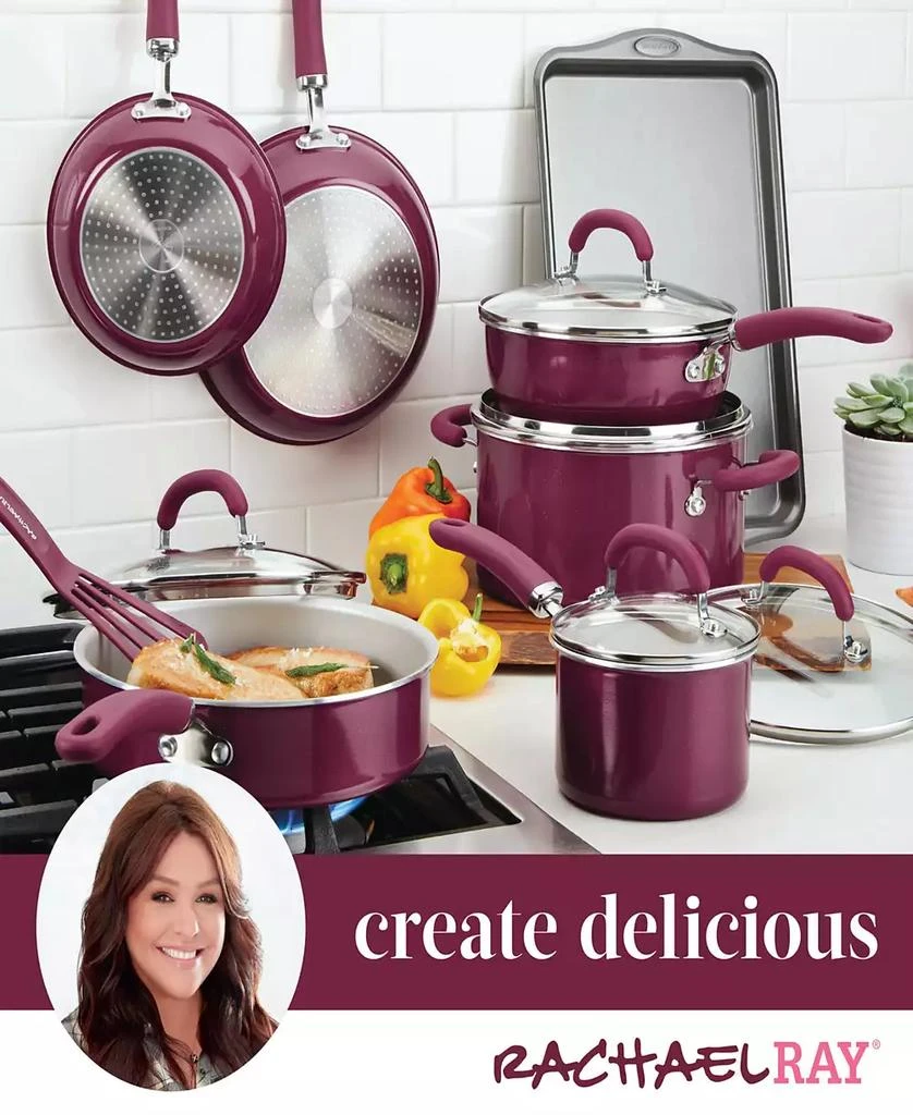 Create Delicious Aluminum Nonstick Cookware Set, 13 Piece 商品