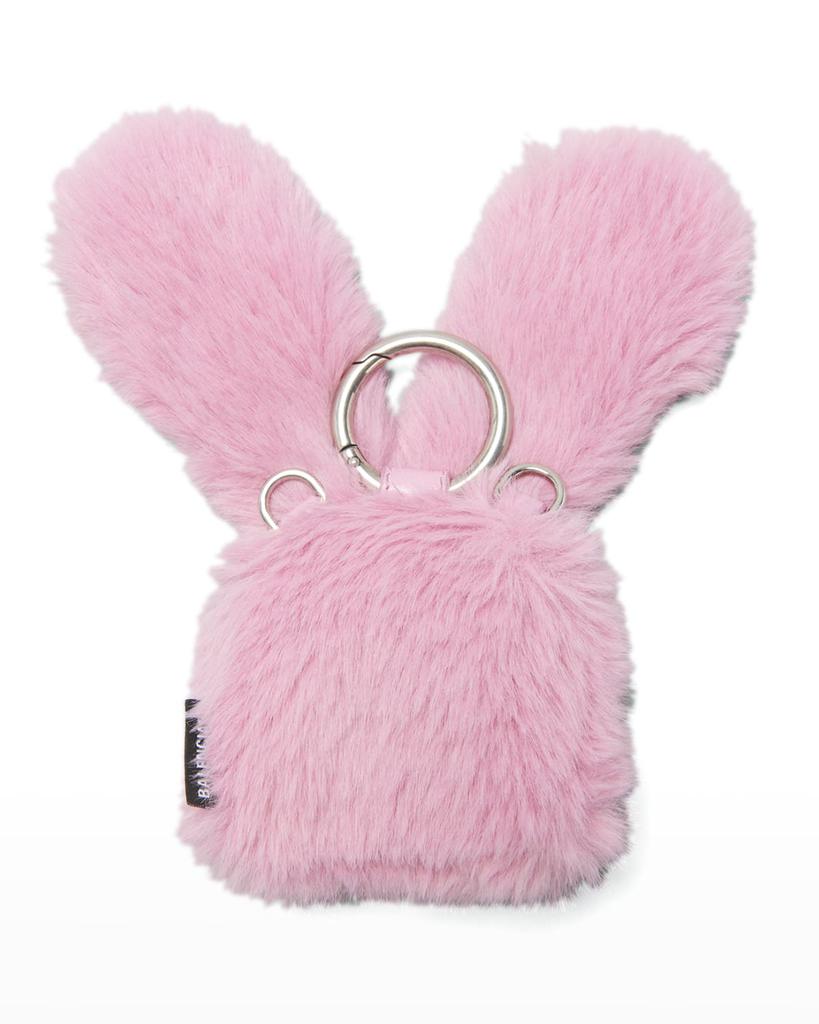 Bunny Ears Faux-Fur iPhone 12 Case/Crossbody Bag商品第4张图片规格展示