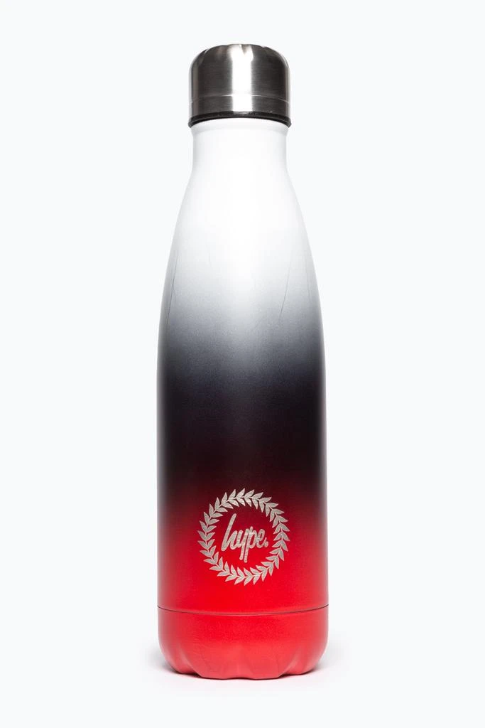 商品HYPE ACCESSORIES|HYPE BLACK & RED GRADIENT METAL WATER BOTTLE,价格¥166,第1张图片