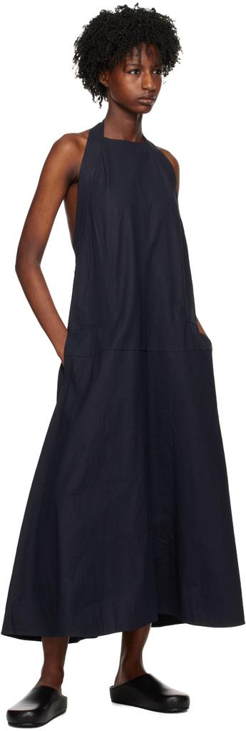 Navy Cuenca Maxi Dress商品第4张图片规格展示