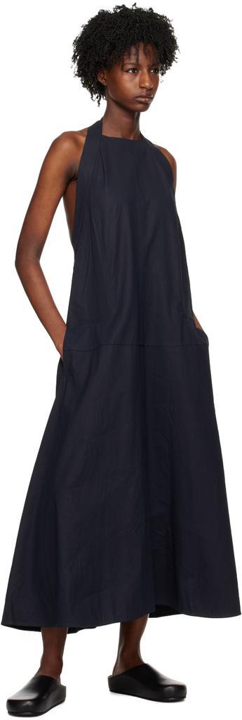 商品Studio Nicholson|Navy Cuenca Maxi Dress,价格¥1928,第4张图片详细描述