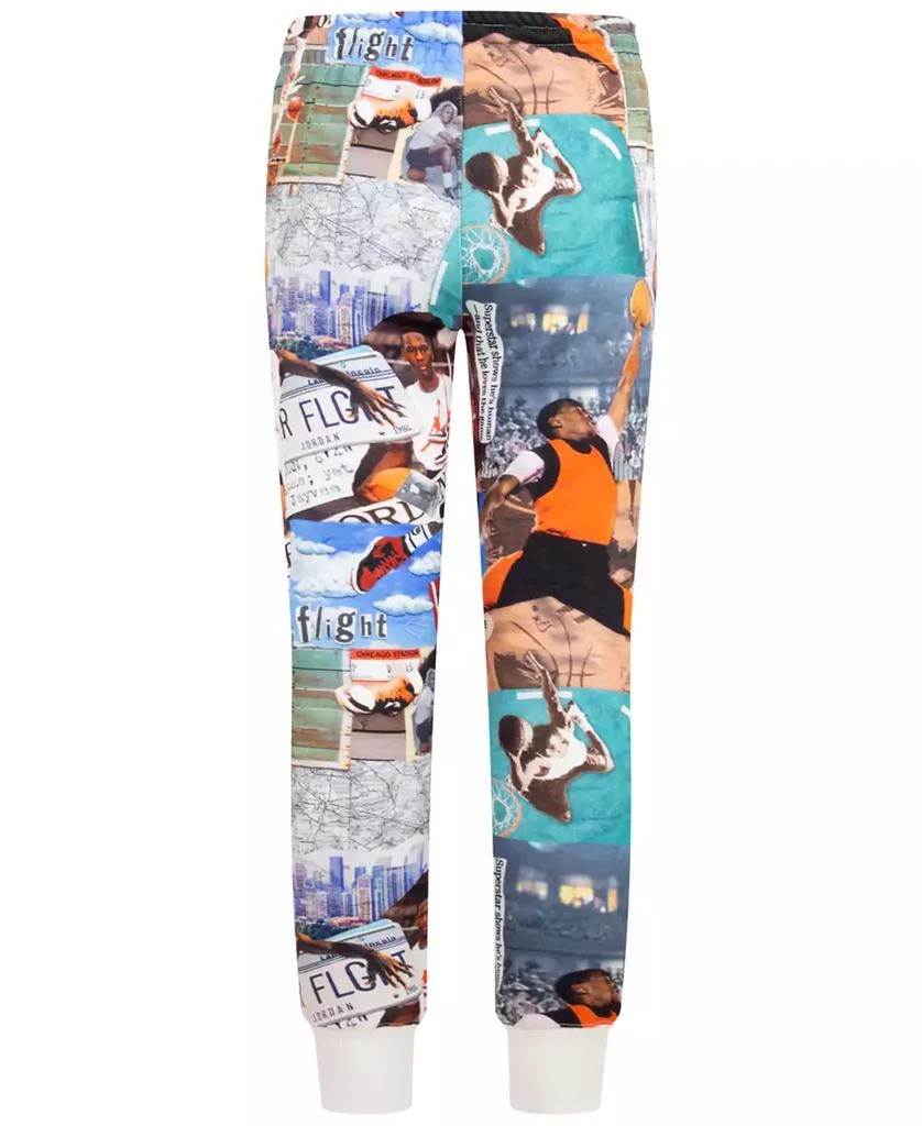 商品Jordan|Big Boys MJ Brooklyn Fleece All-Over Print Pants,价格¥149,第2张图片详细描述