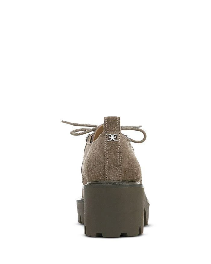 商品Sam Edelman|Women's Monna Lace Up Platform Loafer Flats,价格¥1266,第4张图片详细描述