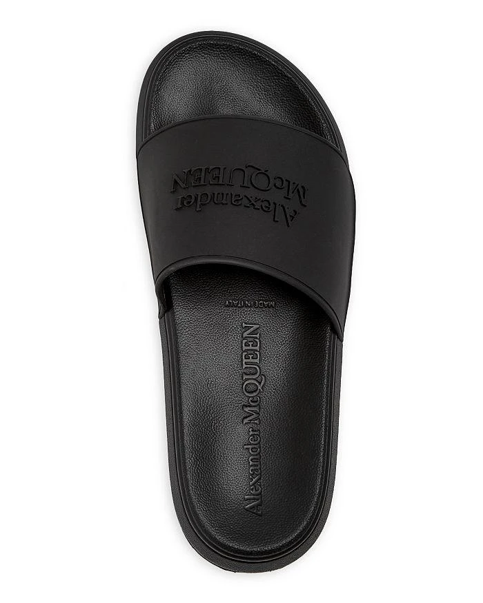 商品Alexander McQueen|Women's Logo Slide Sandals,价格¥1085,第4张图片详细描述