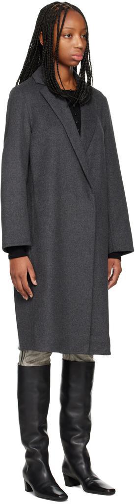 商品Vince|Gray Classic Coat,价格¥6181,第4张图片详细描述