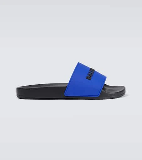 商品Balenciaga|Pool Logo凉拖鞋,价格¥2034,第1张图片