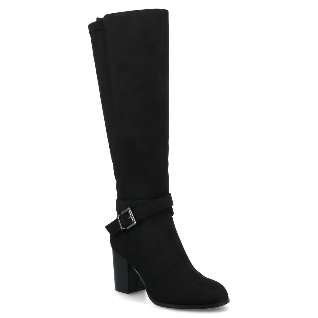 Botas de vestir altas hasta la rodilla de caña extra ancha Avalonn de Journee para mujer. image 2