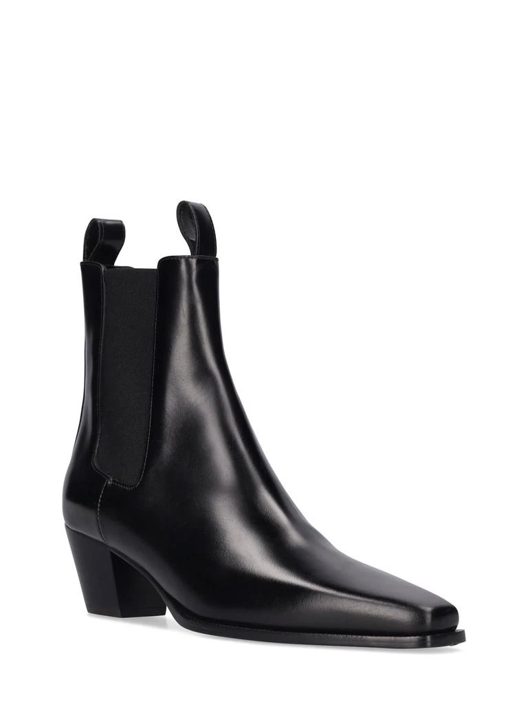 商品Totême|50mm The City Leather Ankle Boots,价格¥6801,第2张图片详细描述