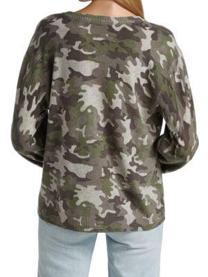 Camo Cashmere Sweater商品第2张图片规格展示