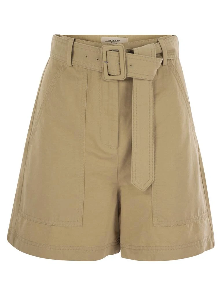 商品Weekend Max Mara|Weekend Max Mara Cirino Belted Shorts,价格¥1086,第1张图片
