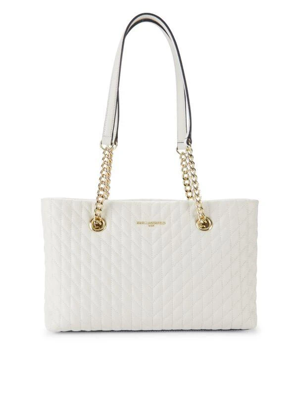 商品Karl Lagerfeld Paris|Karolina Chain Tote,价格¥1368,第1张图片