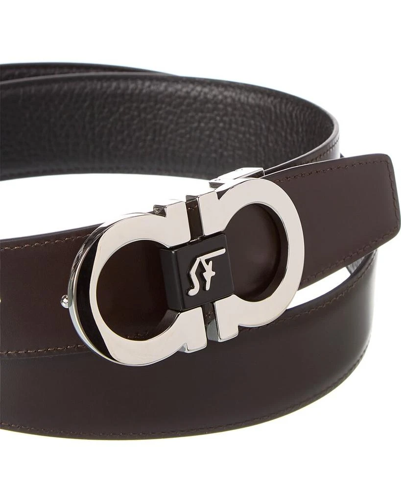 Salvatore Ferragamo Gancini Reversible Belt 价格¥2583 | 别样海外购