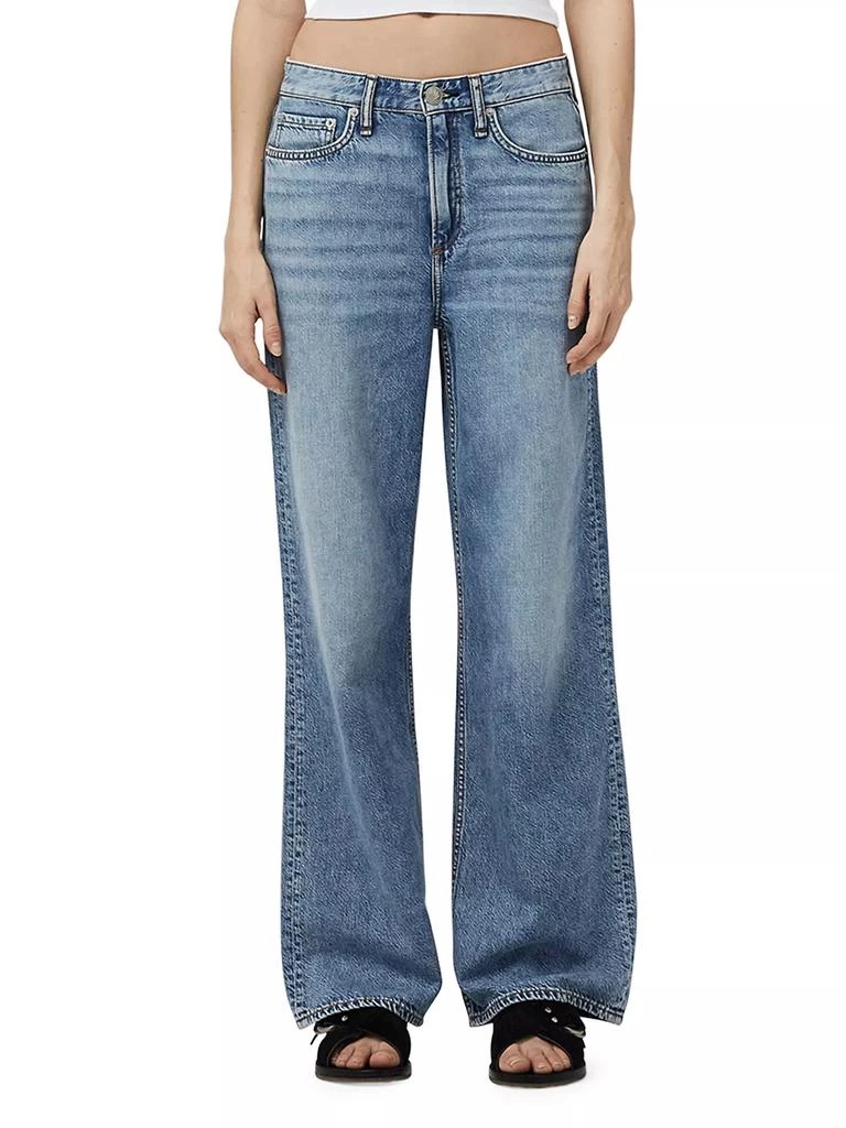 商品Rag & Bone|Featherweight Logan Wide-Leg Jeans,价格¥2085,第3张图片详细描述