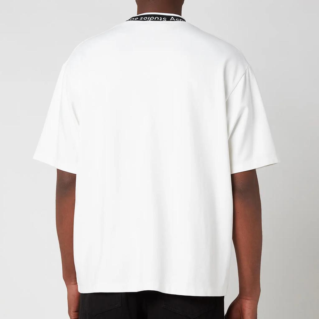 Acne Studios Men's Logo Binding T-Shirt - Optic White商品第2张图片规格展示
