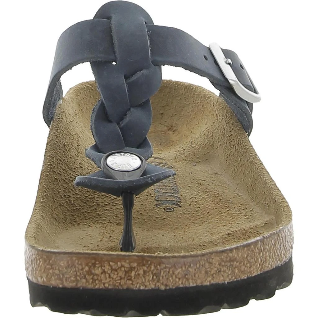 商品Birkenstock|Birkenstock Womens Gizeh Braided Suede Flip-Flop Thong Sandals,价格¥915,第3张图片详细描述