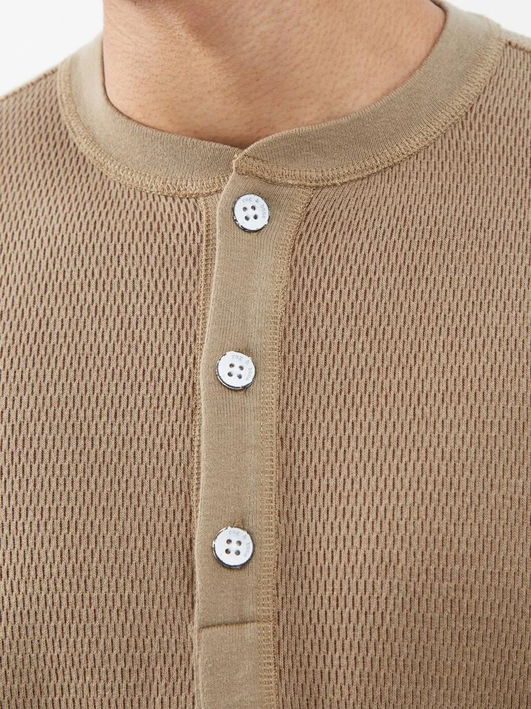 商品Rag & Bone|Collin cotton-jersey Henley top,价格¥1133,第3张图片详细描述