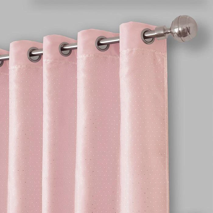 商品Elrene Home Fashions|Aurora Kids Room Darkening Layered Sheer Curtain Panel, 52" x 108",价格¥494,第3张图片详细描述