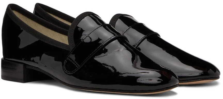 商品Repetto|Black Patent Leather Michael Loafers,价格¥1626,第4张图片详细描述