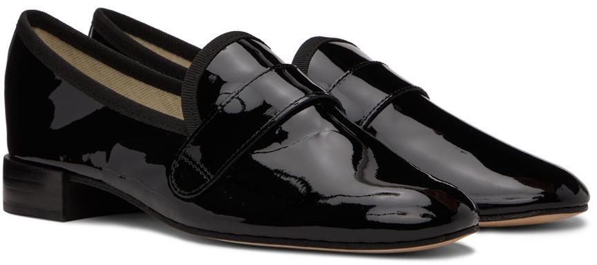 商品Repetto|Black Patent Leather Michael Loafers,价格¥1303,第4张图片详细描述